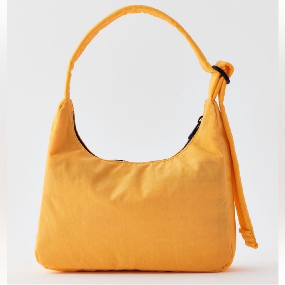BAGGU Mini Nylon Shoulder Bag- Mango/ Marigold